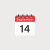 14 de septiembre- Lanzamiento